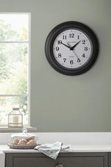 Newgale Small Kitchen Clock - Charcoal Grey