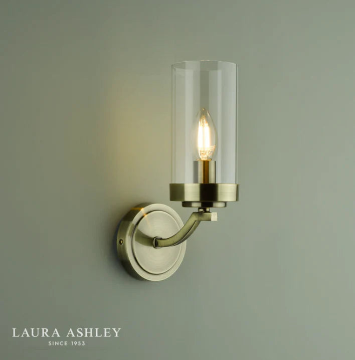 vintage Laura Ashley wall light