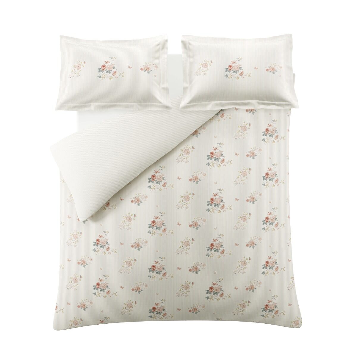 Sophie Allport Vintage Rose Pink Natural Bedding
