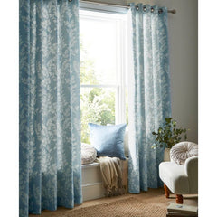 Laura Ashley Waxham Seaspray Ready Made Curtains