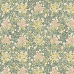 William Morris At Home Fabric  Flora And Foliage Vol 1 Bower Apple