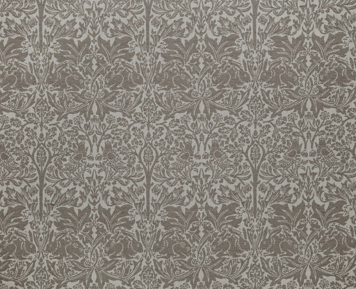 William Morris At Home Dovecote Vol 2. Brother Rabbit Boucle, Flint