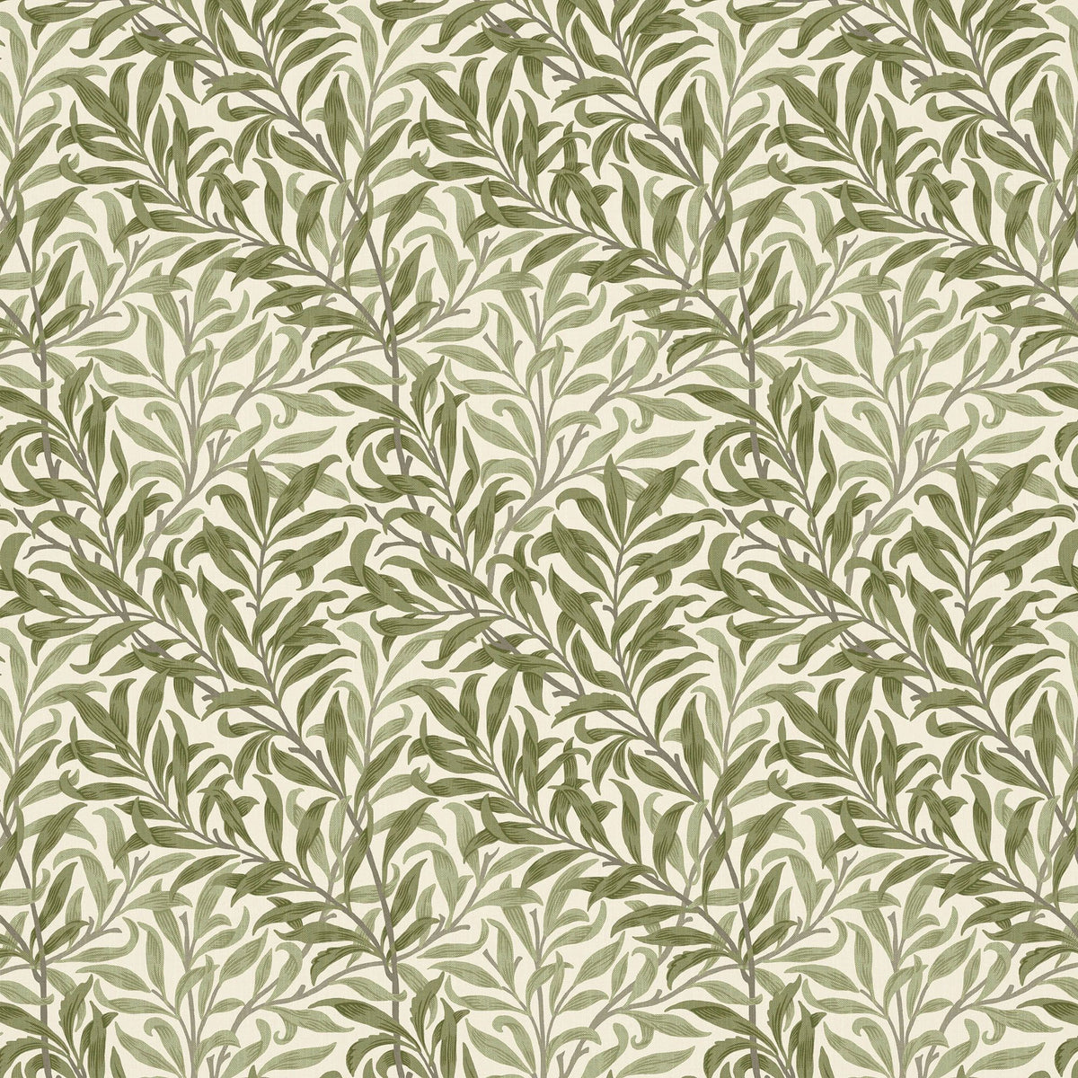 William Morris At Home Fabric,  The Forager Willow Bough, Moss