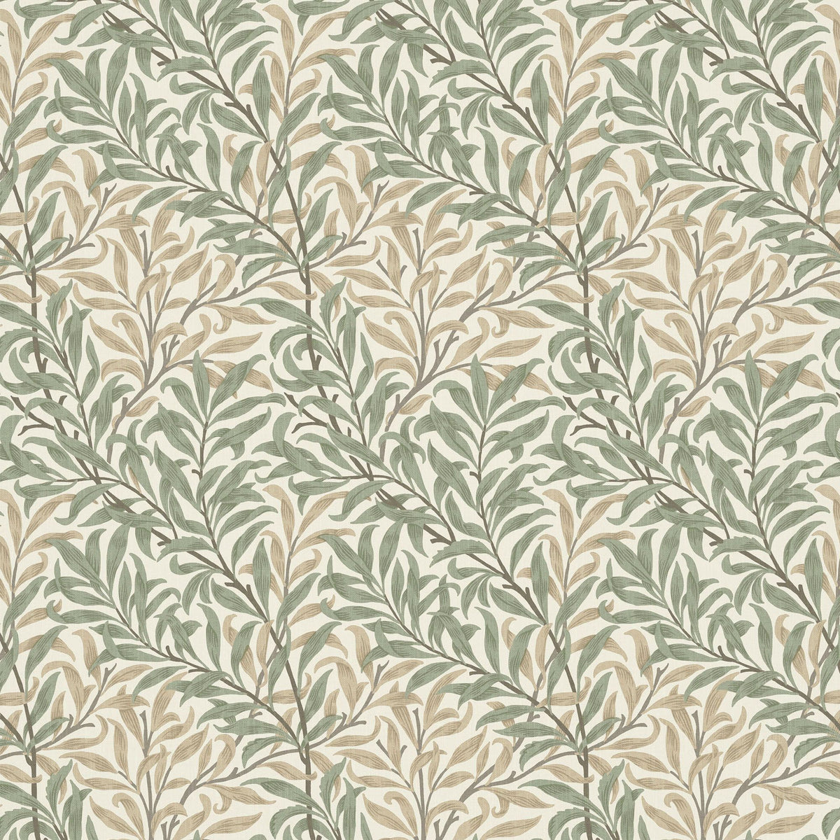 William Morris At Home Fabric,  The Forager Willow Bough, Sage