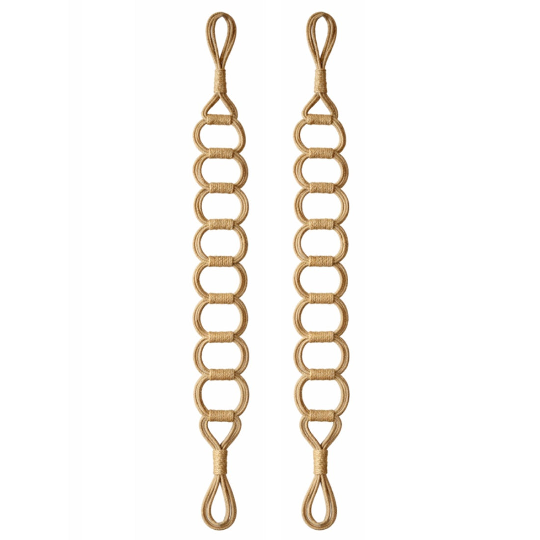 Laura Ashley Ardal Tieback, Jute, 1 Pair